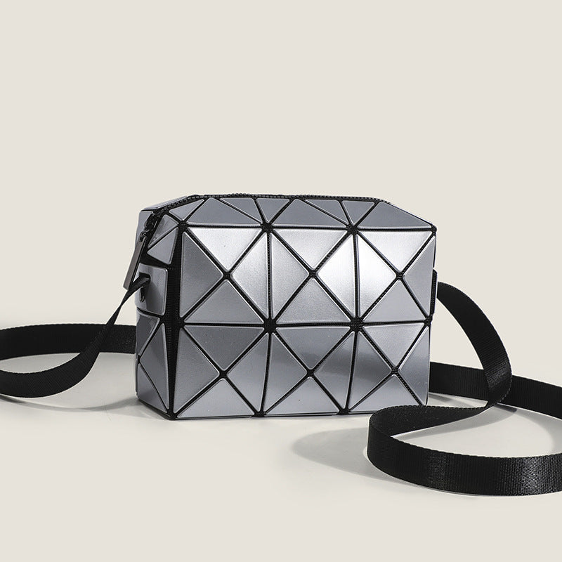 Women's Original Life Cupid Geometric Diamond Pattern Fashion Men's Shoulder Bags