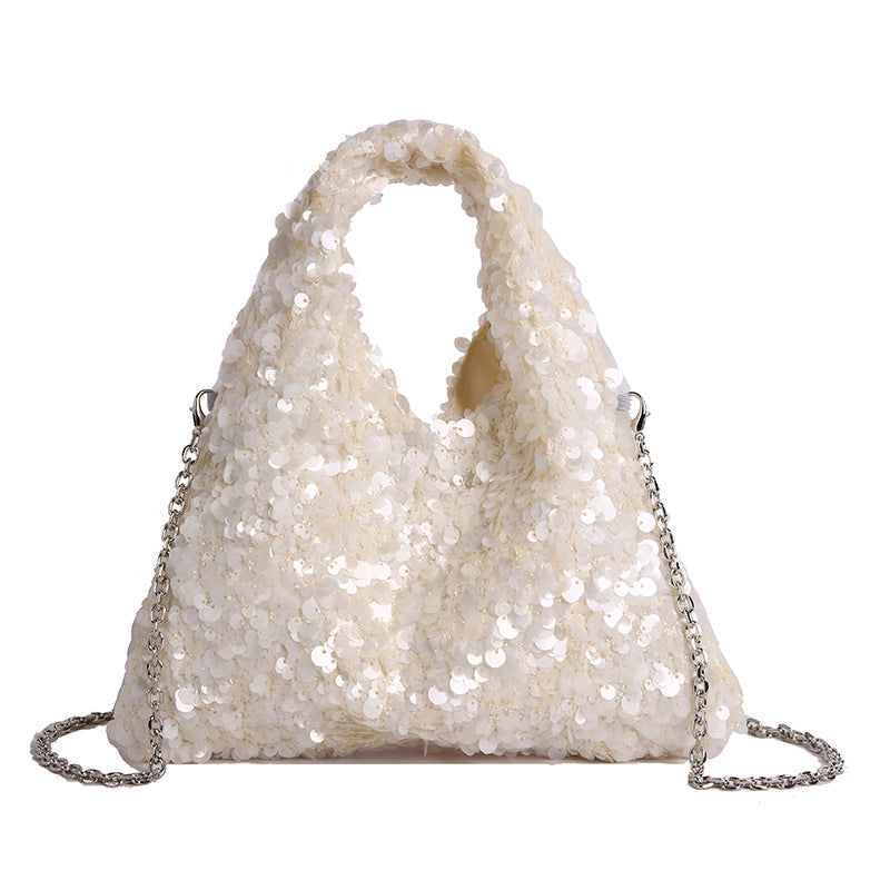 Women's Trendy Wild Elegant Sequins High-grade Handbags