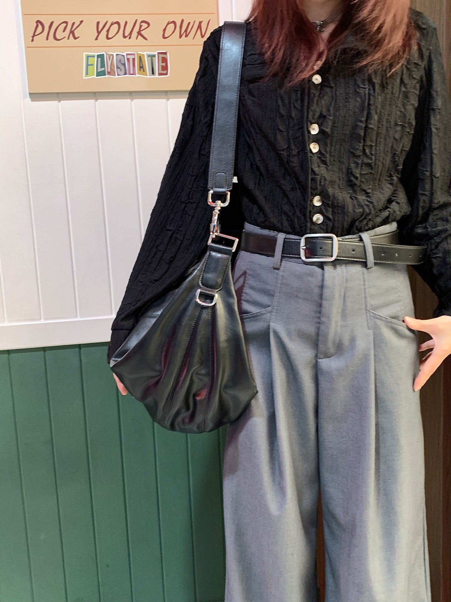 Ge Large Capacity Commuter Croissant Soft Bags