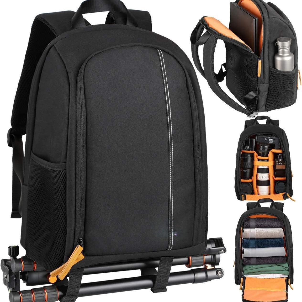 Women's & Men's Graphy Waterproof National Geographic Computer Professional Backpacks