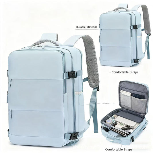 Women's & Men's Simple Lightweight Large Capacity With Shoe Compartments Women's Backpack