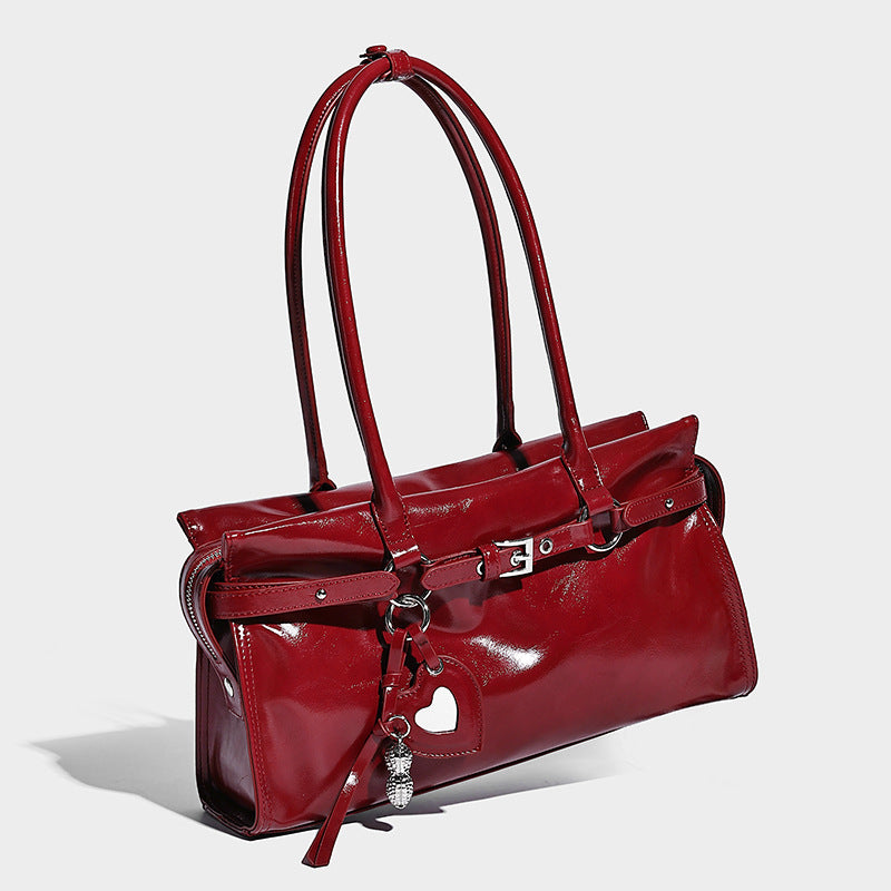 Women's Underarm Design Sweet Cool Baguette Large Capacity Women's Shoulder Bag