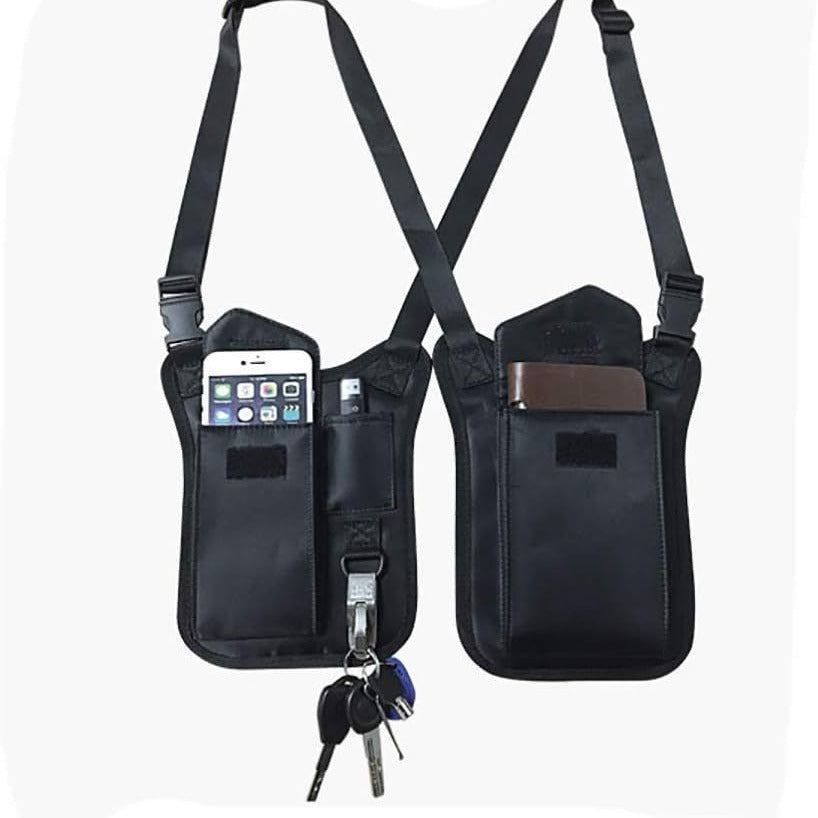 Running Invisible Military Fan Personal Agent Bags
