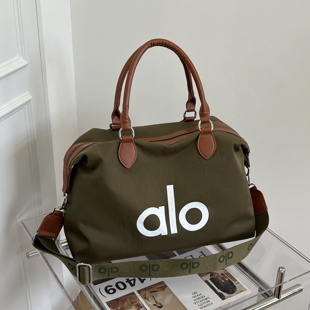 Women's Fashion Large Capacity Canvas Commuter Simple Handbags