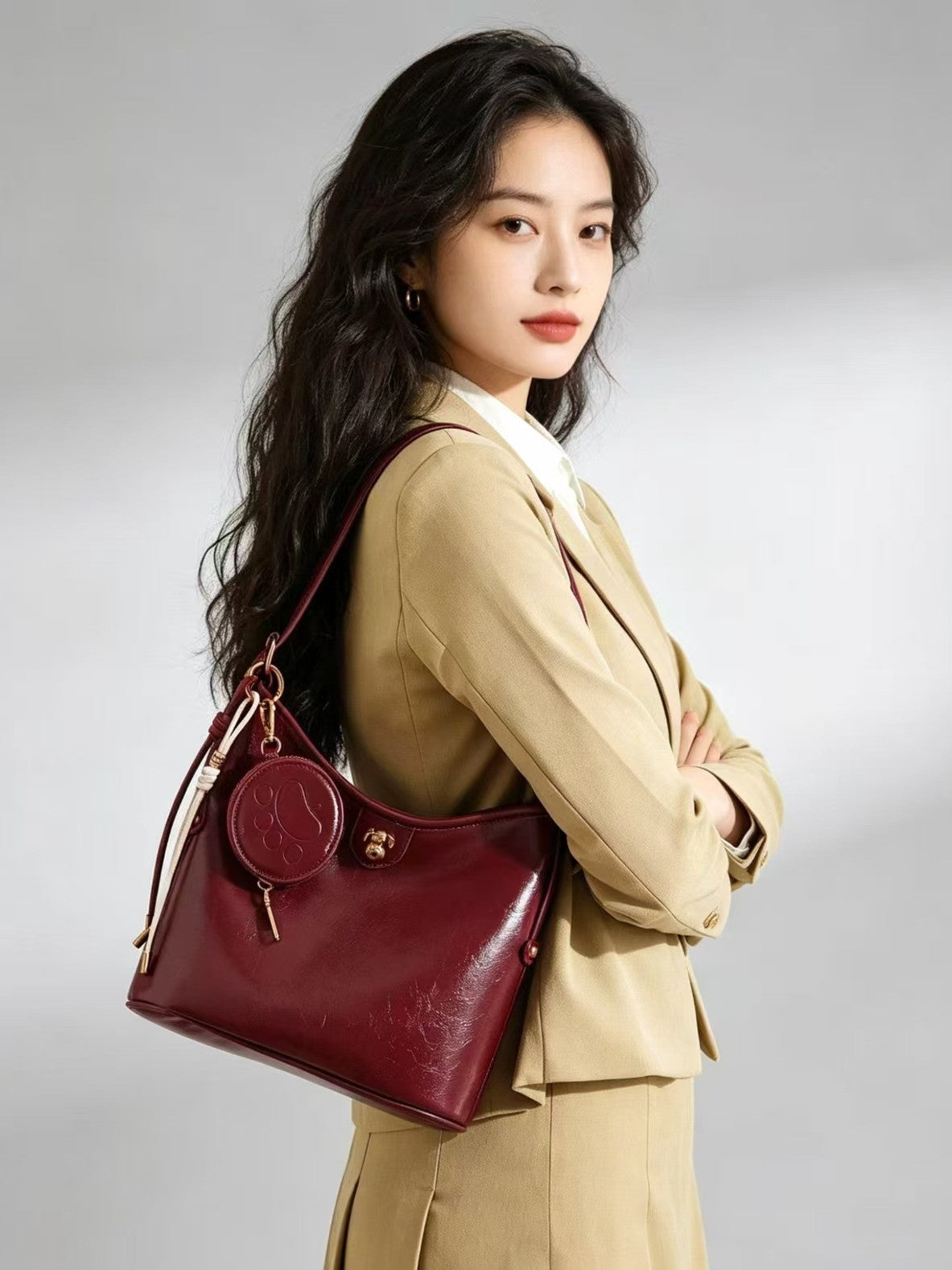 Women's Fashionable Simple Large Capacity Mori Cute Tote Bag