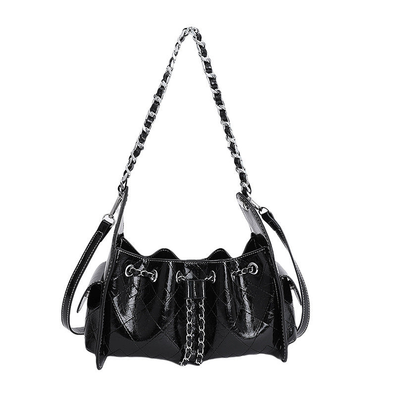 Women's Diamond Chain Underarm Summer French Entry Lux Fashion Bags
