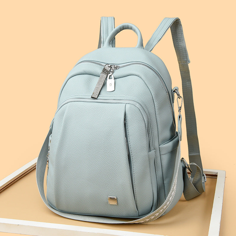 Women's Fashion Matching Simple Large Capacity Lightweight Backpacks