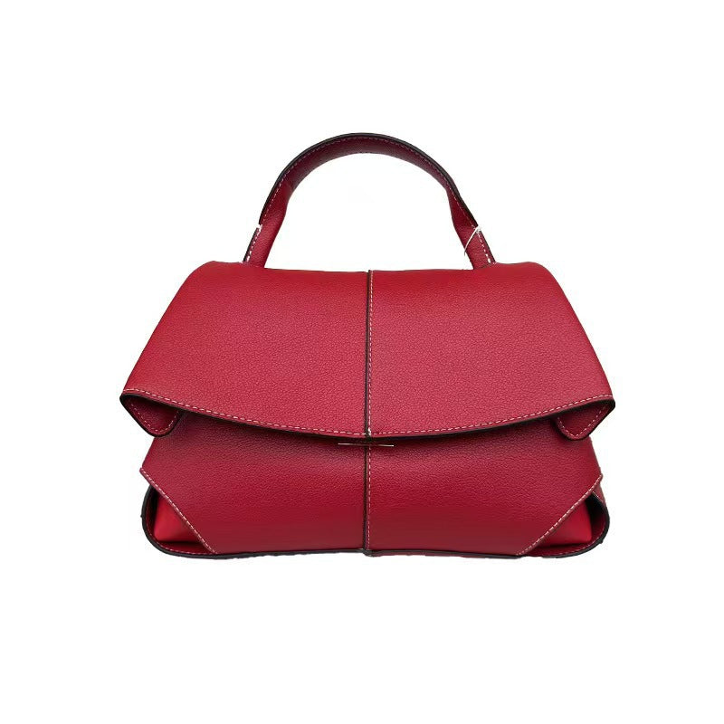 Innovative Women's Smile Vintage Leather Fashion Tote Bags
