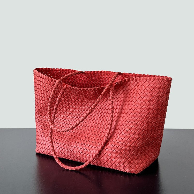 Women's Affordable Luxury Fashion Tide Hand-woven Short-distance Travel Bags