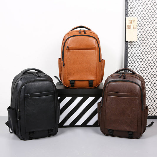 Men's High-grade Fashionable Simple Large Capacity Commuter Backpacks