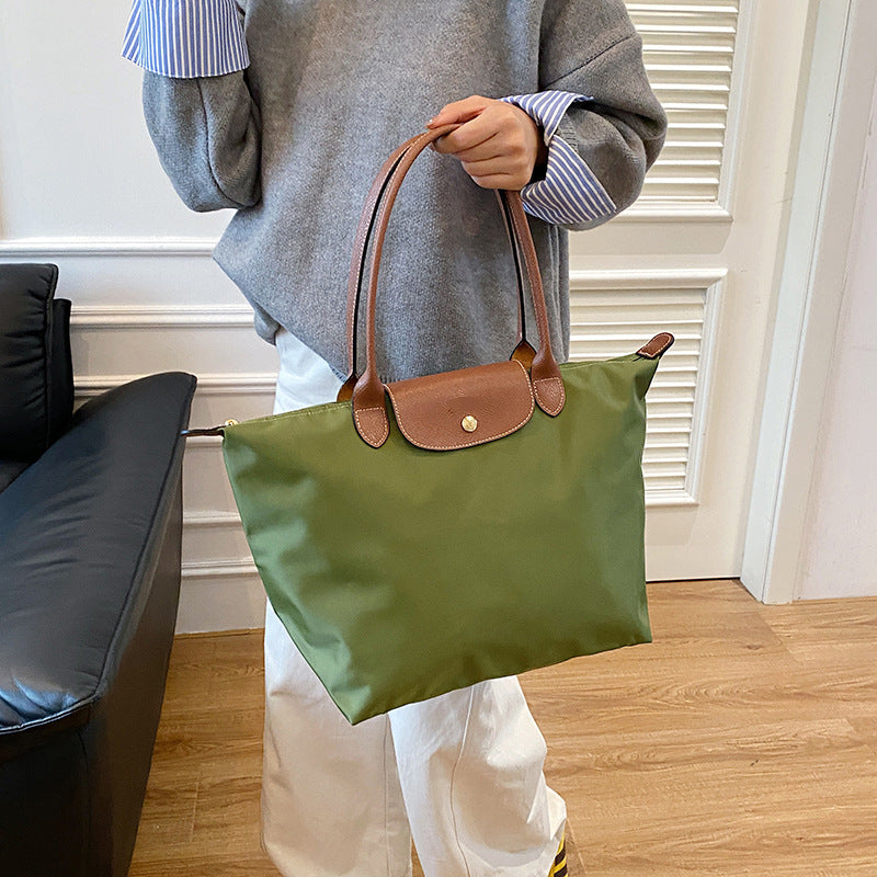 Women's Popular Large Capacity Dumpling Fashionable Stylish Easy Matching Commuter Shoulder Bags