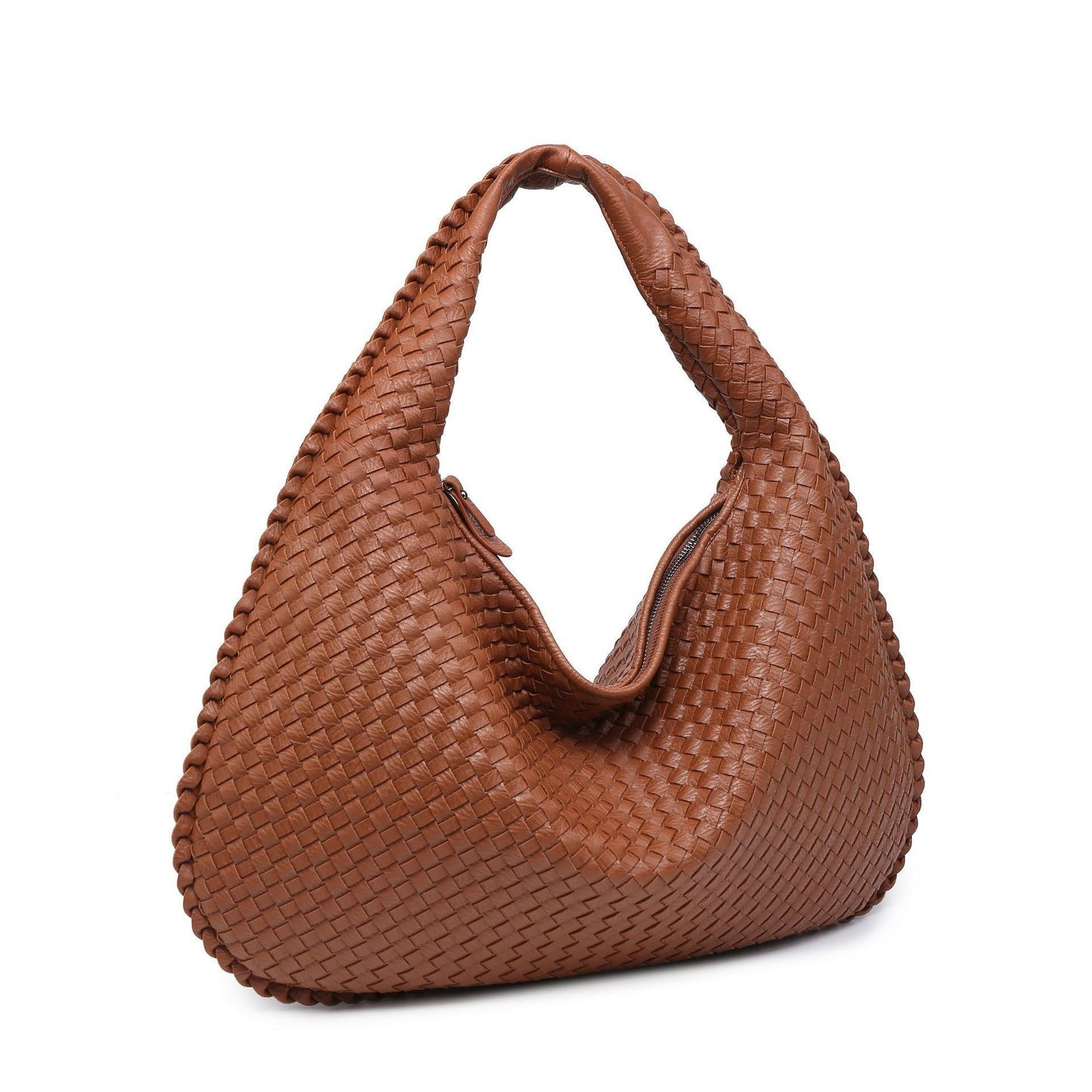 Women's French Style Woven Elegant Underarm Niche Tote Bags