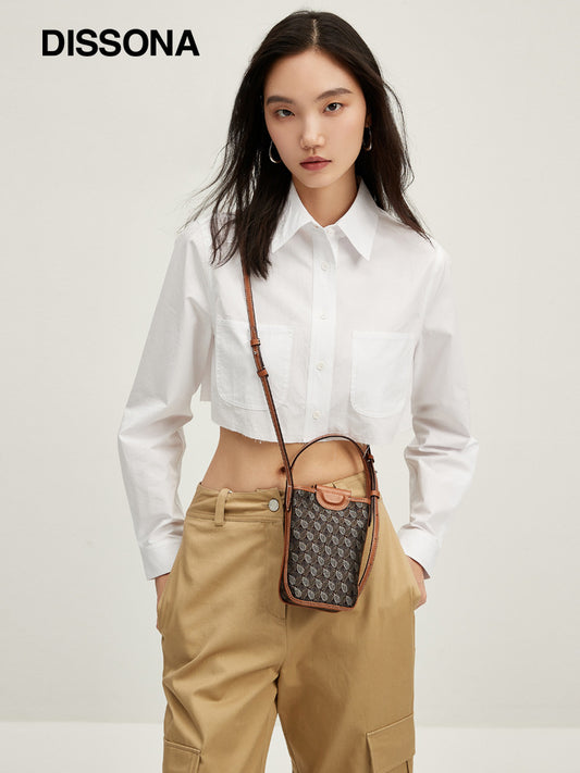 Women's Which Lucky Silk Pouch Portable Mini Mobile Phone Bag