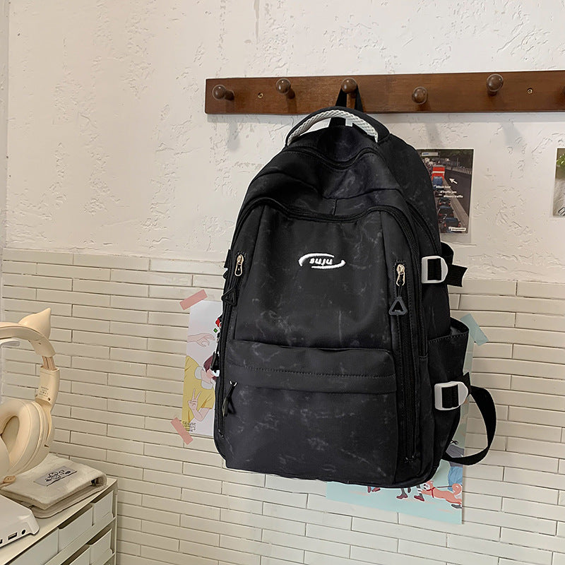 Capacity Campus Female Korean Junior High Simple Backpacks