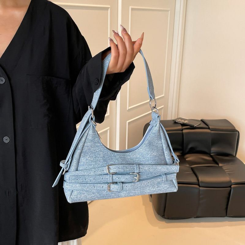 Women's Fashion Trendy Underarm Versatile Temperament Commute Women's Shoulder Bag