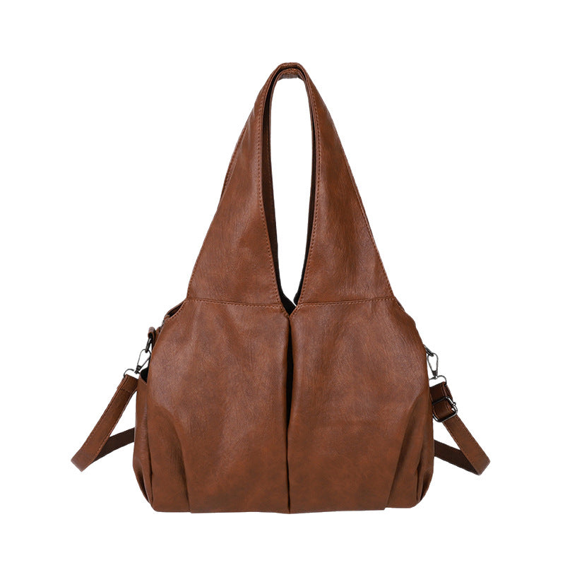 Oil Wax Skin Large Capacity Totes Bags