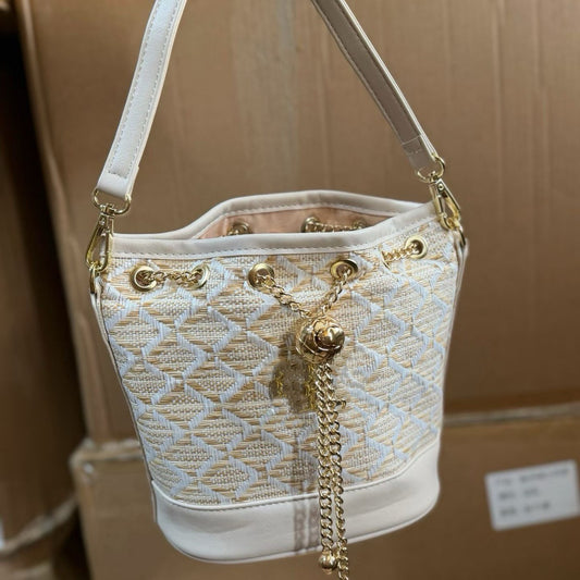 Perfume Counter Limited Gift Woven French Elegant Bucket Bag