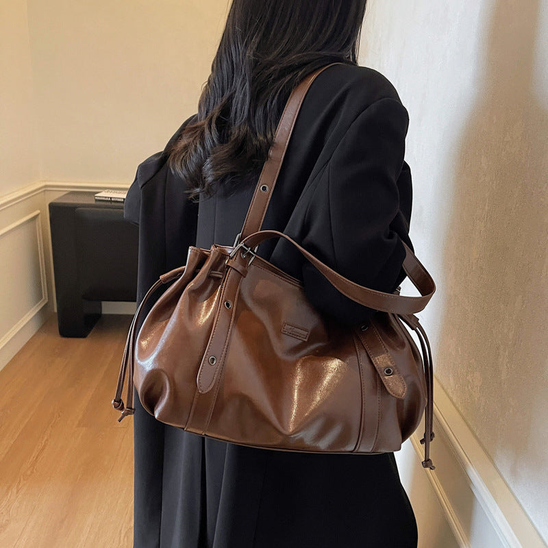 Classic Women's Retro Large Capacity Simple Tote Bags