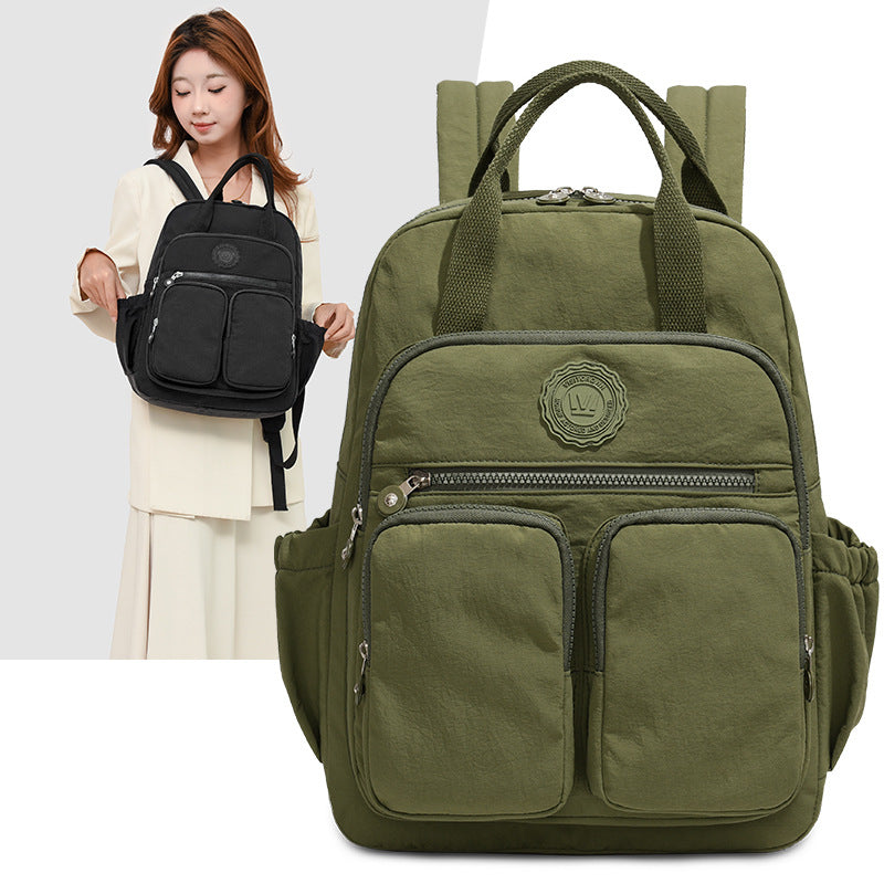 Women's Fashion Retro Large Capacity Simple Trendy Women's Backpack