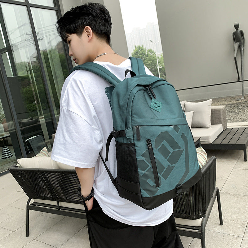 Men's Trendy Korean Fashion Early High Leisure Backpack