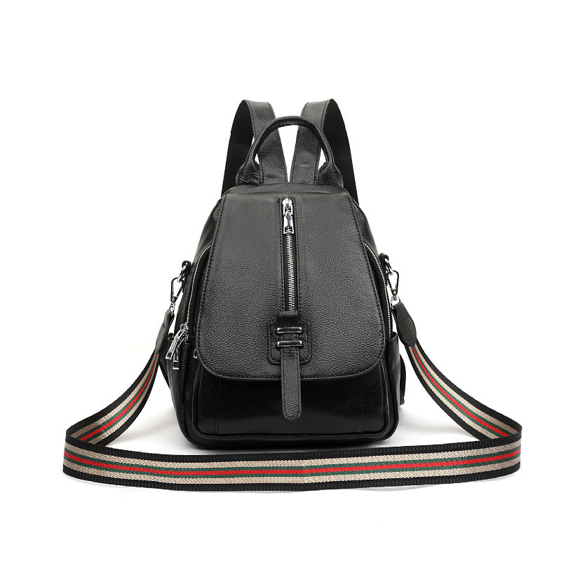 Women's Genuine Leather Korean Boutique First Layer Cowhide Women's Backpack