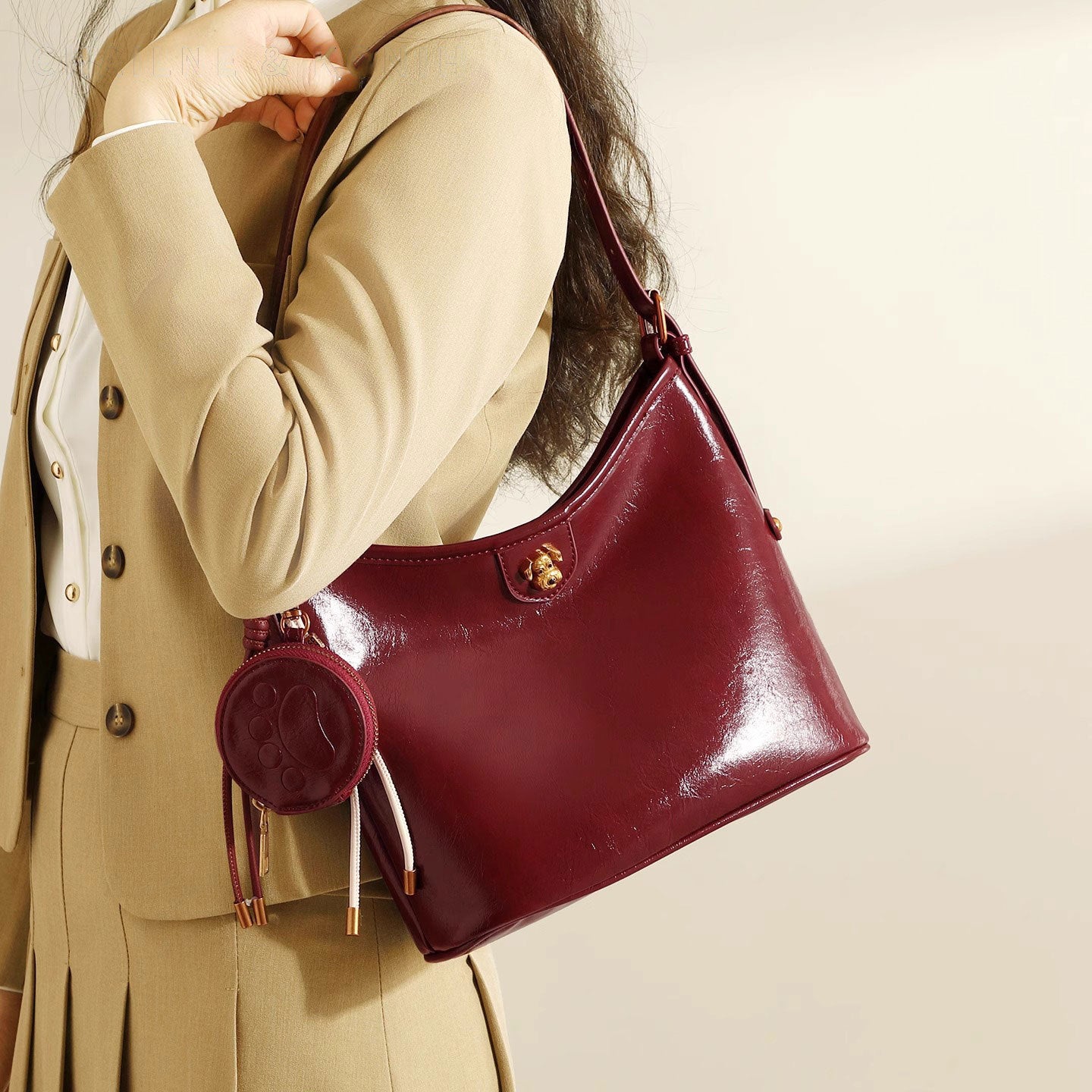 Women's Fashionable Simple Large Capacity Mori Cute Tote Bag
