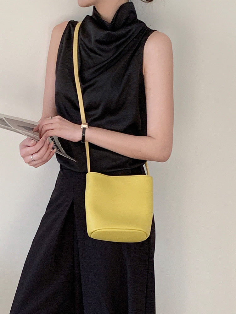Women's Style First Layer Leather Genuine Soft Bags