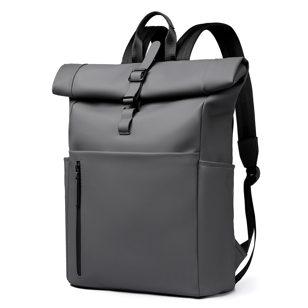 Men's Roll Top Leisure Large Capacity Commuter Computer Bags