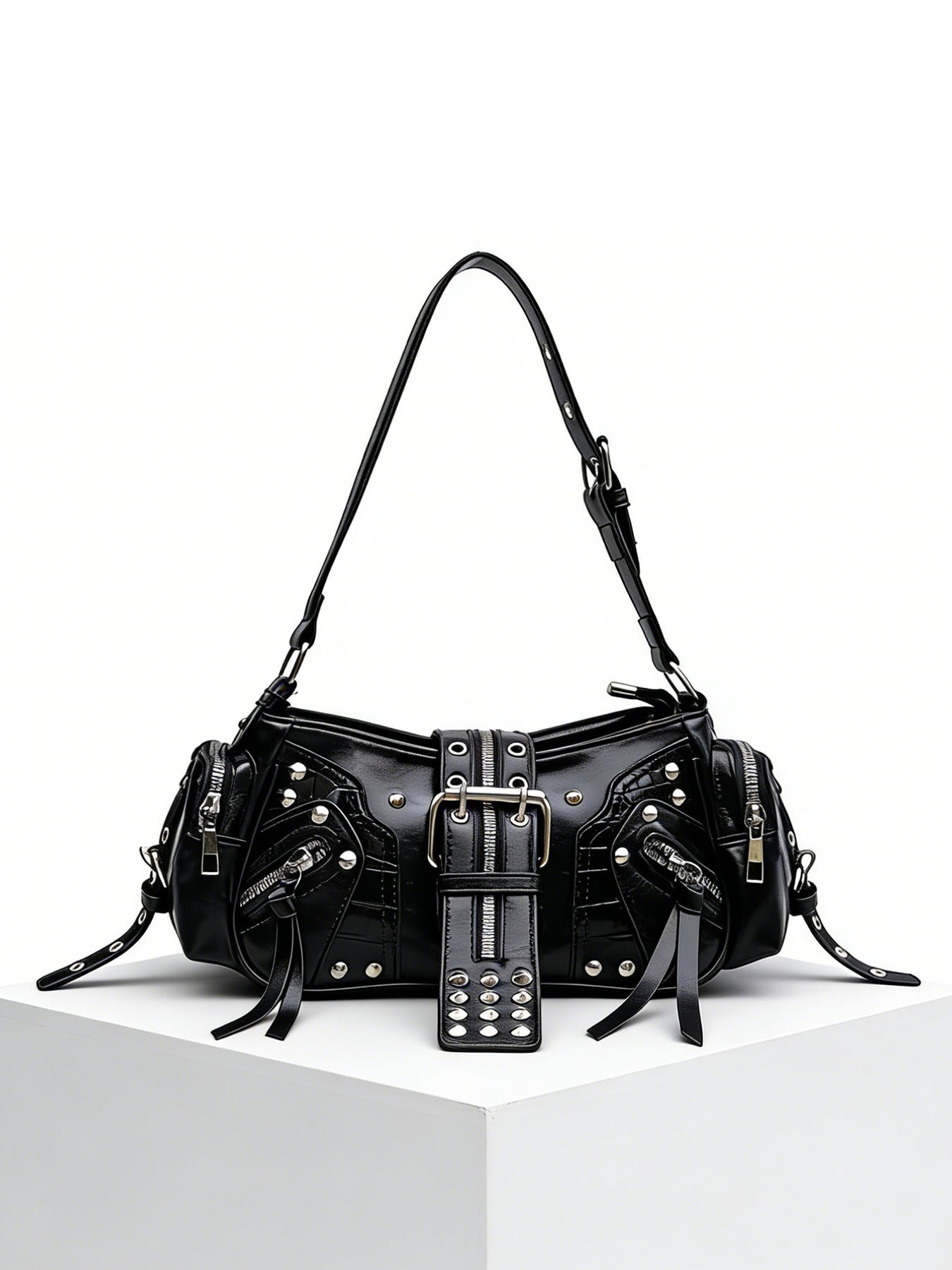 Personality Rivets Tassel Hot Motorcycle Retro Bags