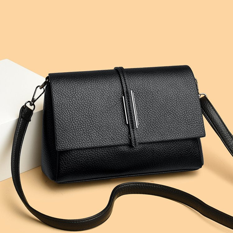 Soft Leather Pillow Simple Fashion Large Women's Shoulder Bag
