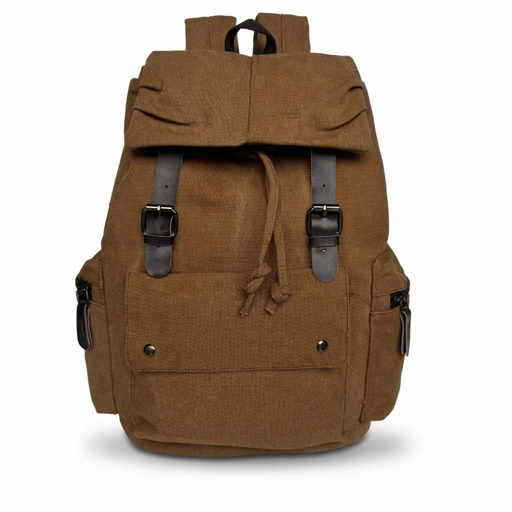 Style Fashion Canvas Vintage Large Capacity Leisure Backpack