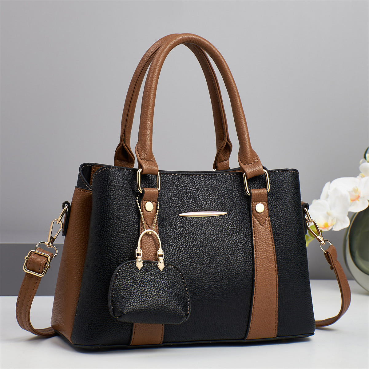 Women's Mother Fashion Soft Leather Large Capacity Women's Handbag
