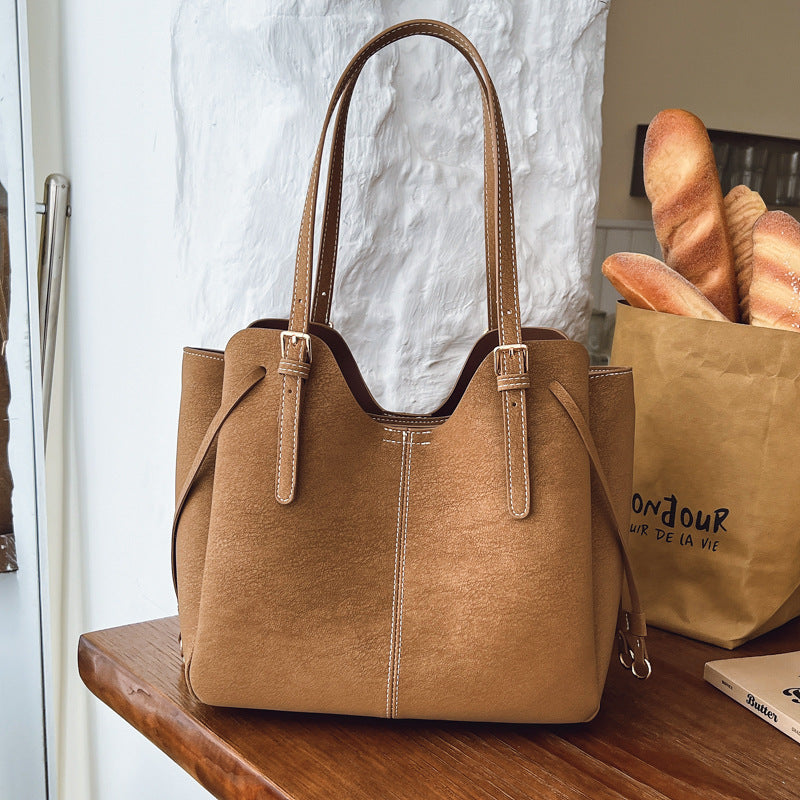 Sense Female Portable Fashion Large Capacity Single Piece Tote Bag
