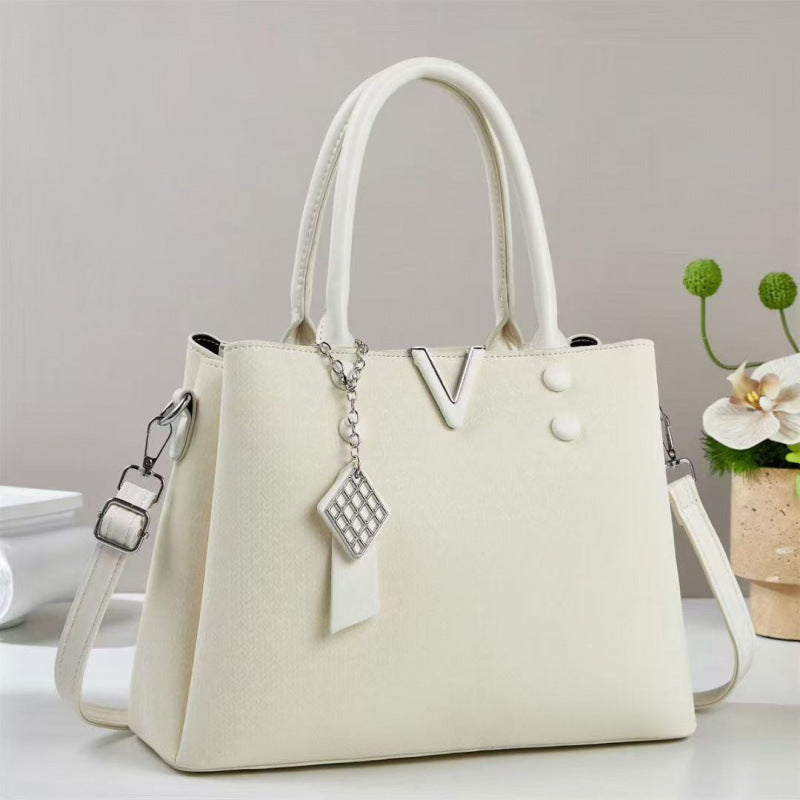 Texture Fashion Versatile Large Capacity Trendy Women's Handbag