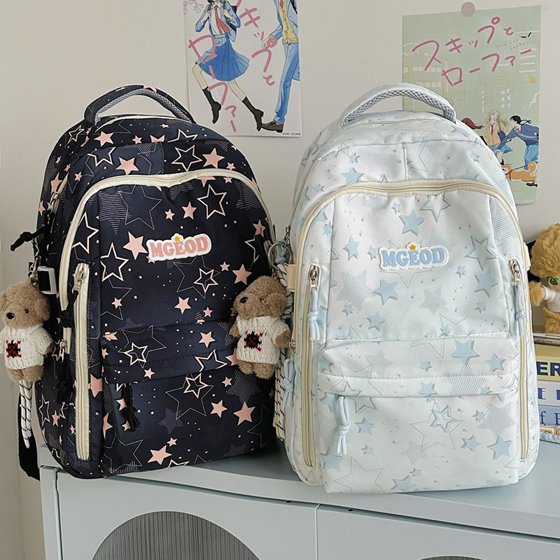 Summer Female Niche Korean Primary Junior College Leisure Backpack