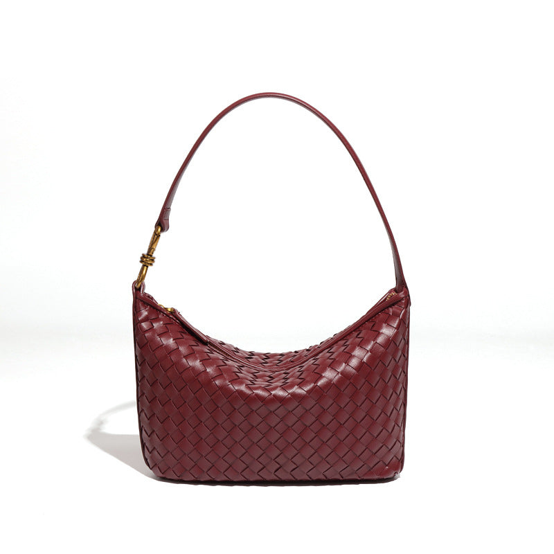 Women's Trend Hand-woven Lunch Box Large Capacity Women's Handbag