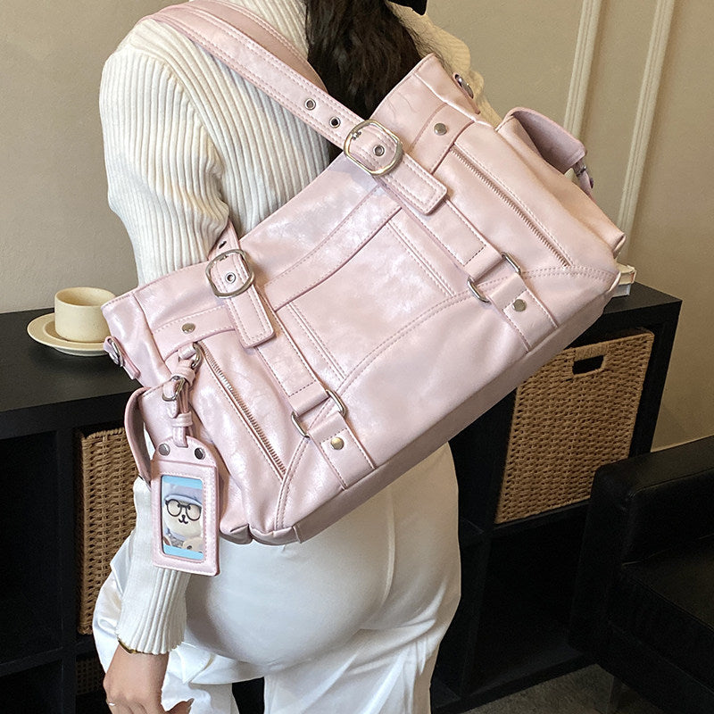 Women's Trendy Retro Design Large Capacity Tote Bag