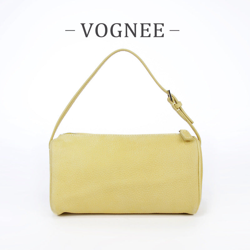 Women's High-grade Pen Underarm Pencil Versatile Genuine Women's Shoulder Bag