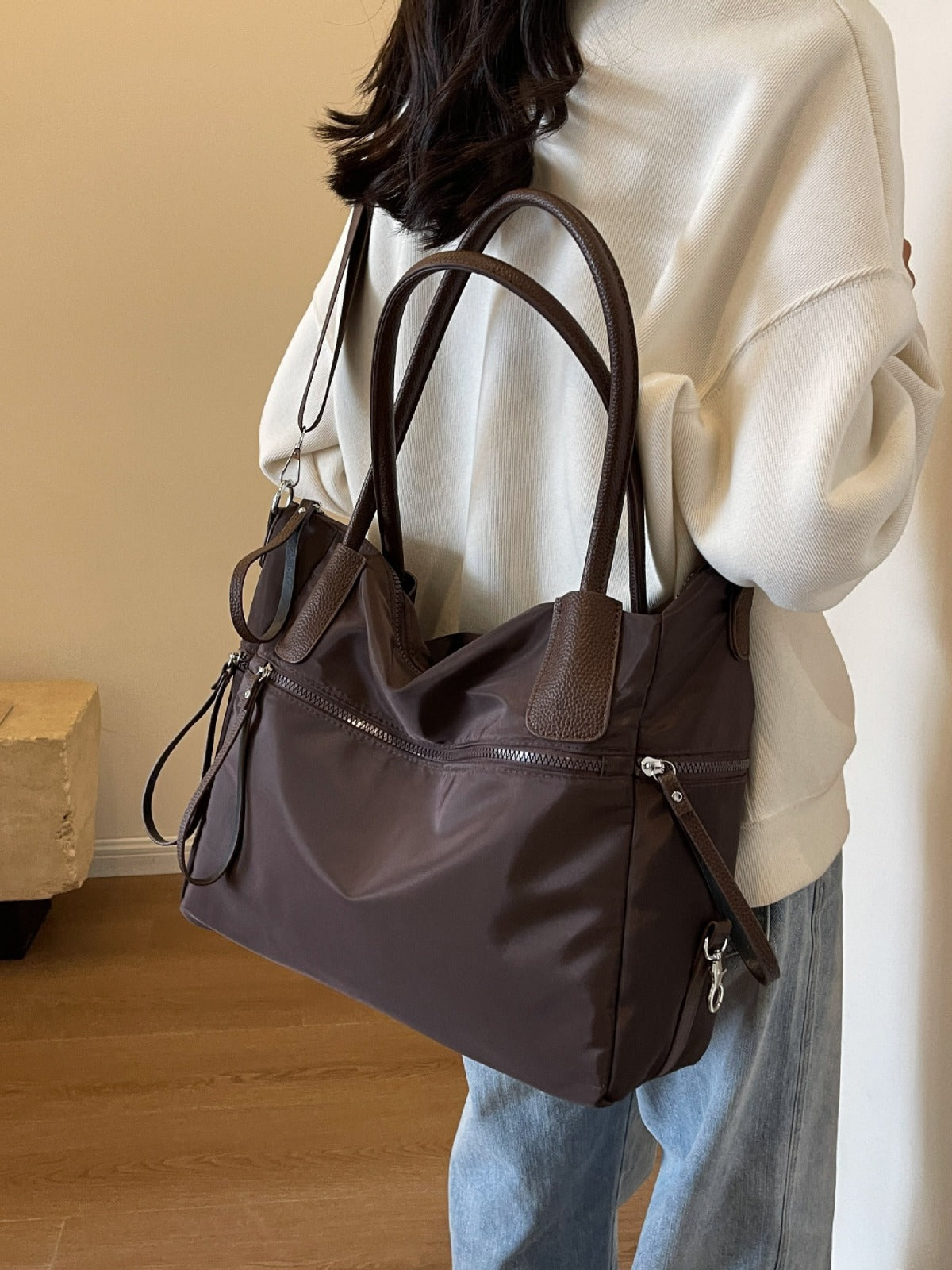 Women's Large Capacity Oxford Minority Fashion Simple Women's Shoulder Bag