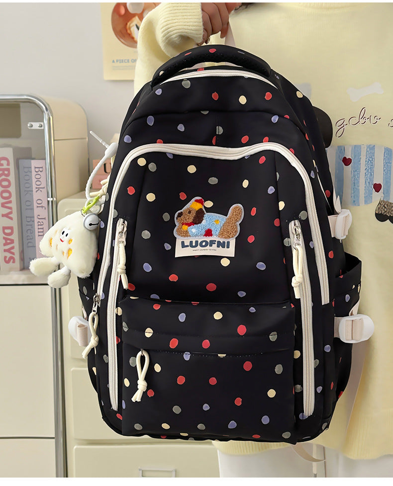 Cute Good-looking Dopamine Fashion Sweet Fresh Lightweight Backpacks