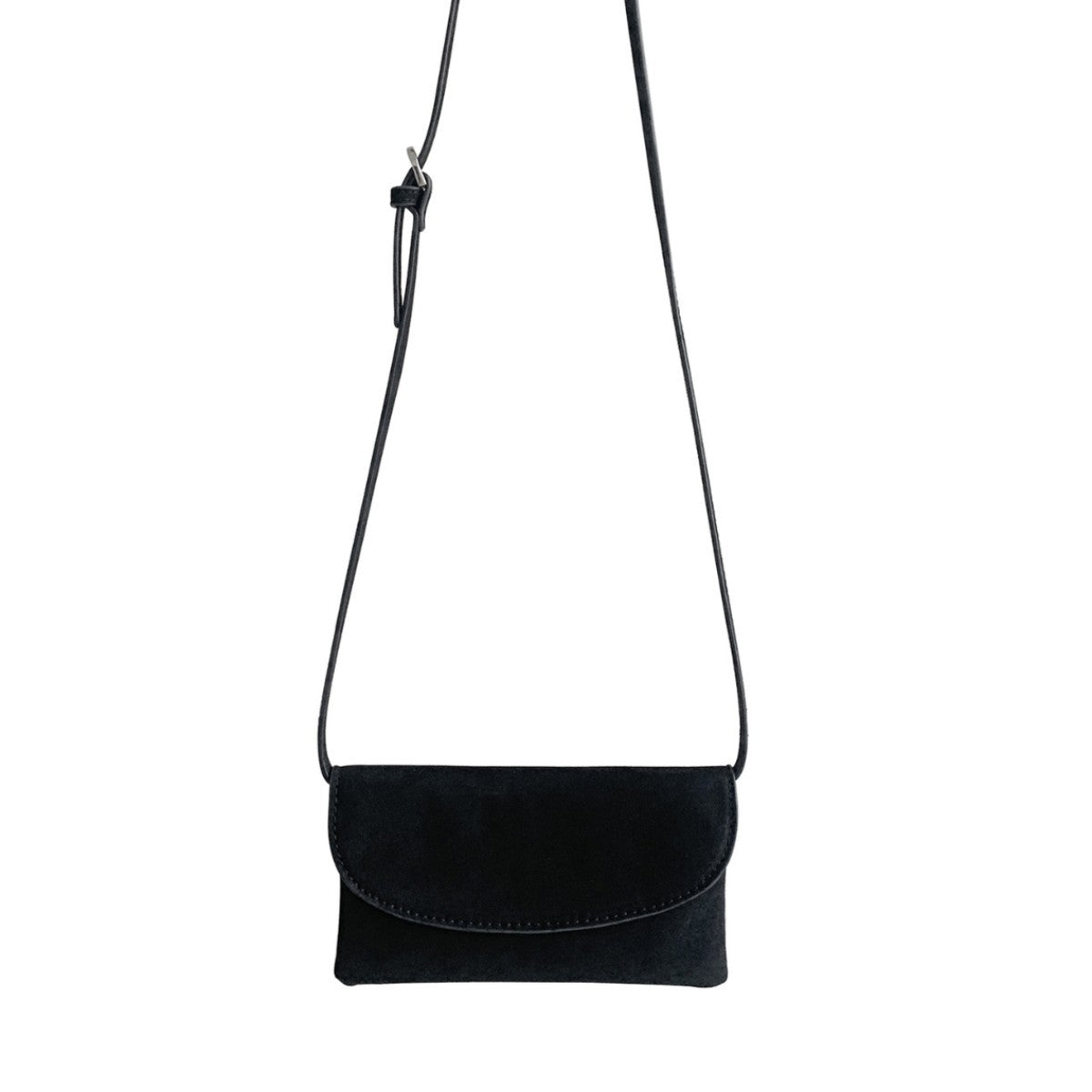 Women's Single Flip Magnetic Snap Suede Minority Simple Bags