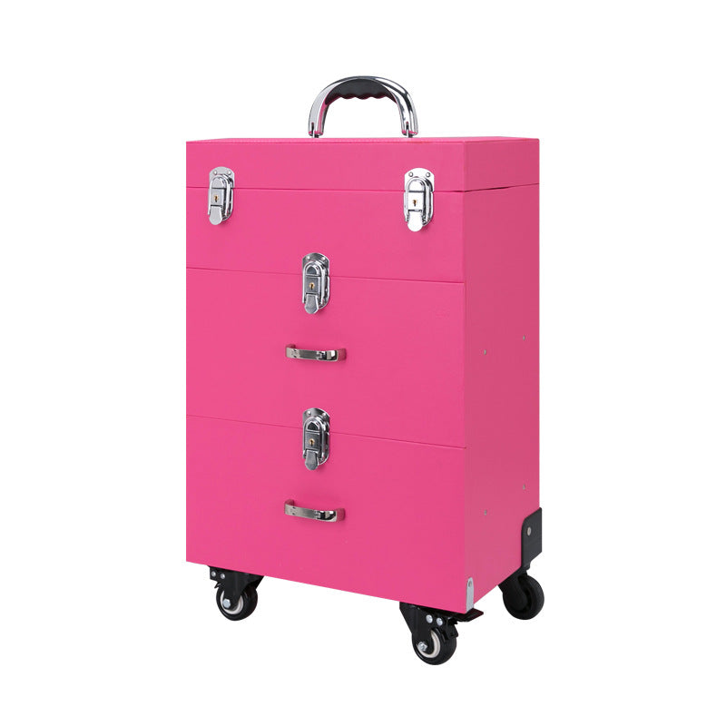 Professional Tattoo Embroidery Nail Beauty Box Brake Large Capacity Storage Cosmetic Cases