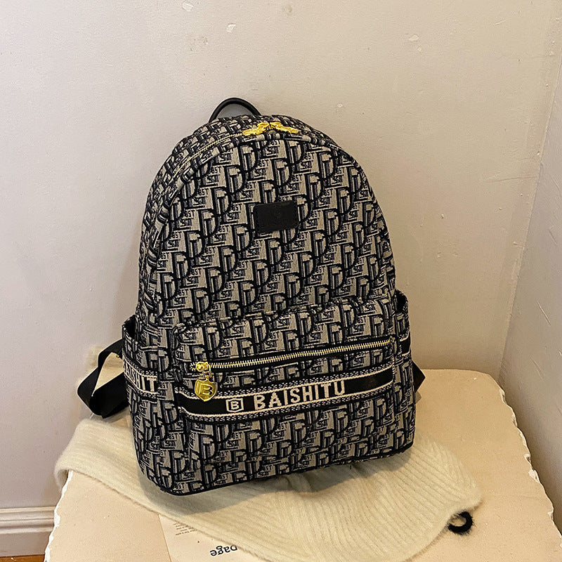 Trendy Fashion Joker French Niche College Backpacks