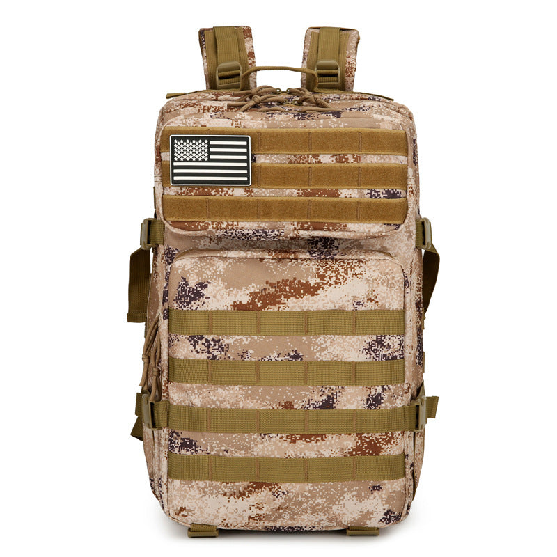 Camouflage Tactics Big Hiking Army Fan Leisure Backpack