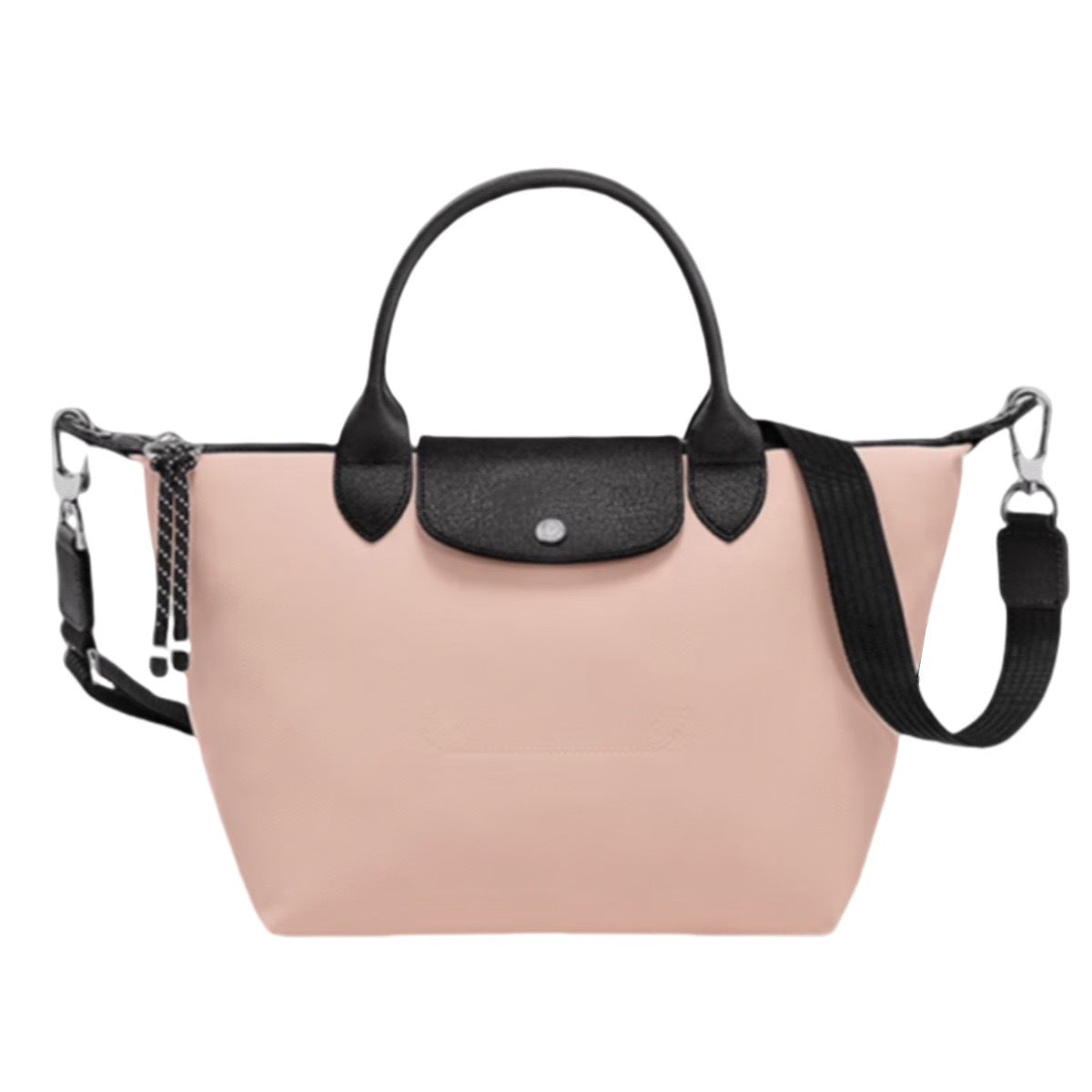 French Second Generation Twill Type Short Dumpling Portable Commuter Large Women's Handbag