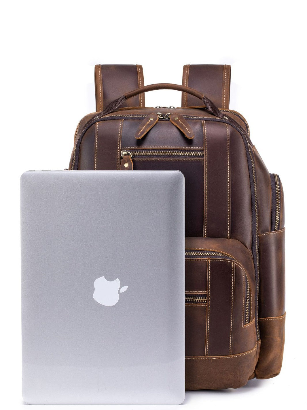 Men's Horse Leather First Layer Cowhide High-grade Commuter Bags