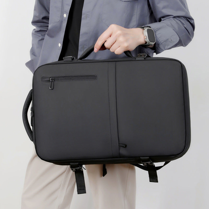 Creative Men's Expansion Waterproof Portable Commuter Business Backpack