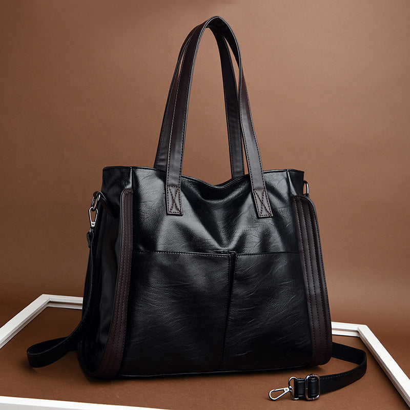 Women's Large Capacity Soft Leather Fashion Women's Messenger Bag