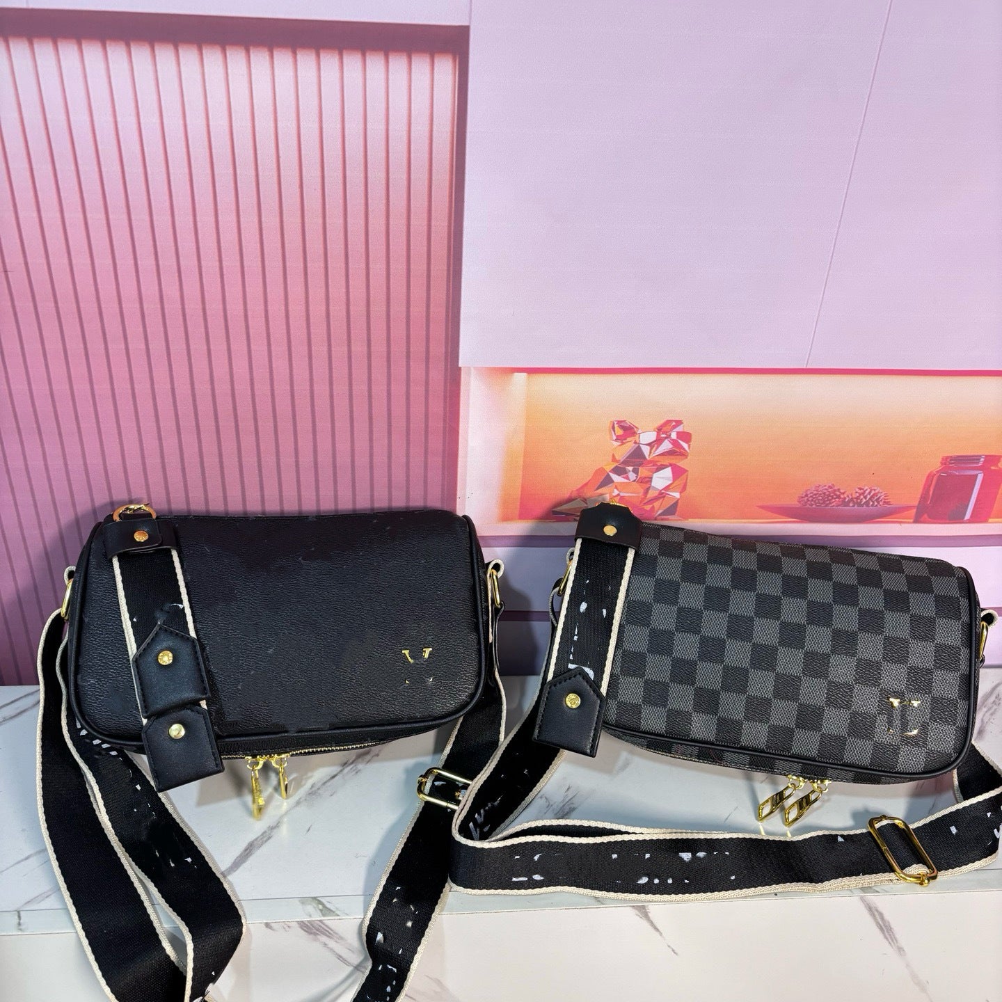 Women's Fashion Summer Printing Commuter Design Trendy Single Shoulder Bags
