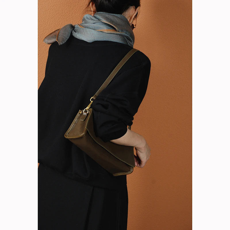 Women's Underarm Fashion Genuine Special Interest Light Luxury Women's Shoulder Bag